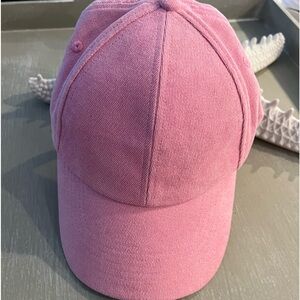 NWT Forever 21 Baby Pink Baseball Cap Hat